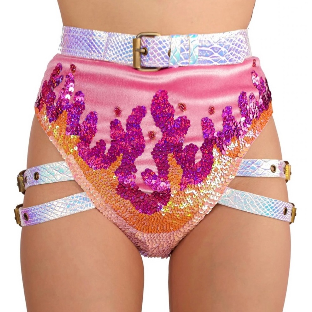 Jackalope Land Baby Dragon Tamer Harness Shorts